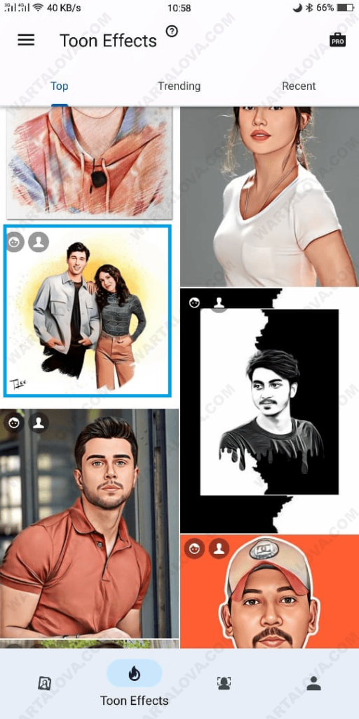 Cara Edit Foto Menjadi Kartun