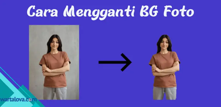 Cara Mengganti Background Foto Gratis dan Mudah