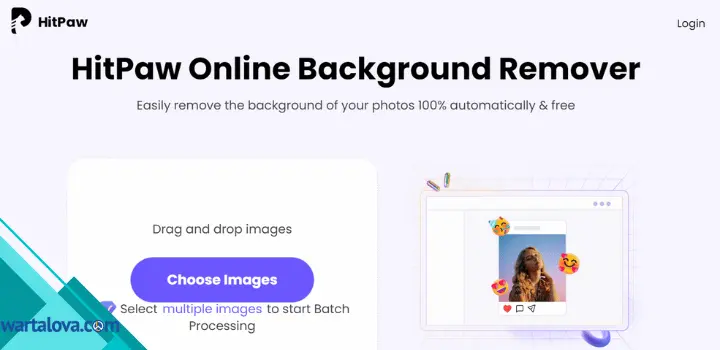 Cara Mengganti Background dengan HitPaw Online Background Remover