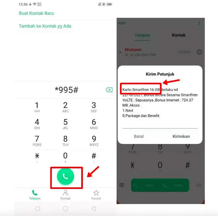 Cek Layanan Internet Smartfren via Menu USSD