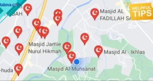 5 Cara Mencari Masjid Terdekat di Sekitar Dengan Mudah