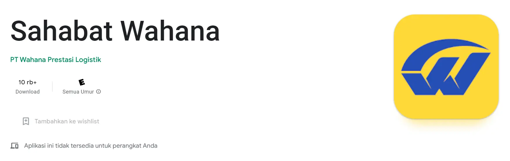 Cek Menggunakan Aplikasi Sahabat Wahana