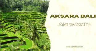 aplikasi aksara bali dengan ms word